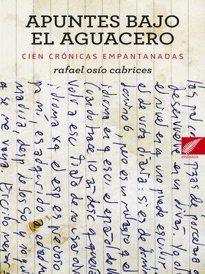 cover image of Apuntes bajo el aguacero
